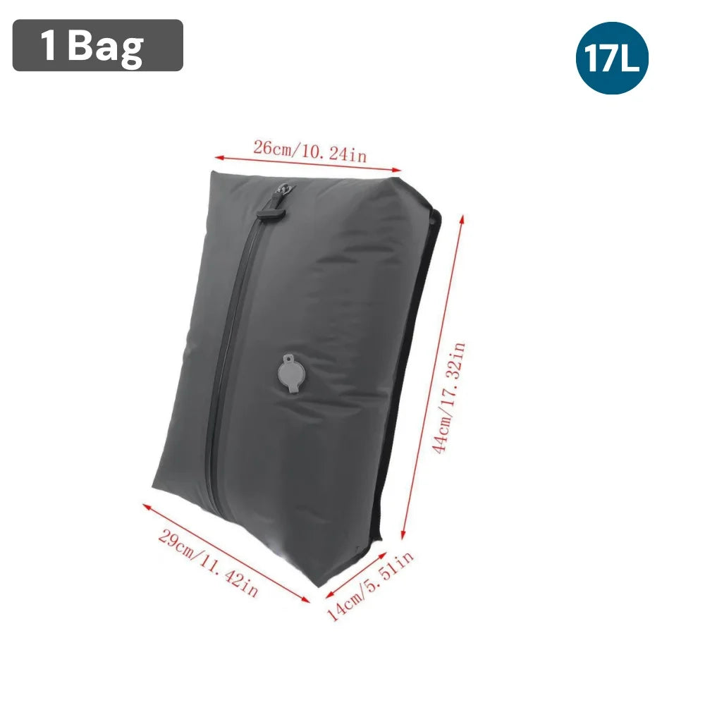 Sac sous vide de voyage avec pompe