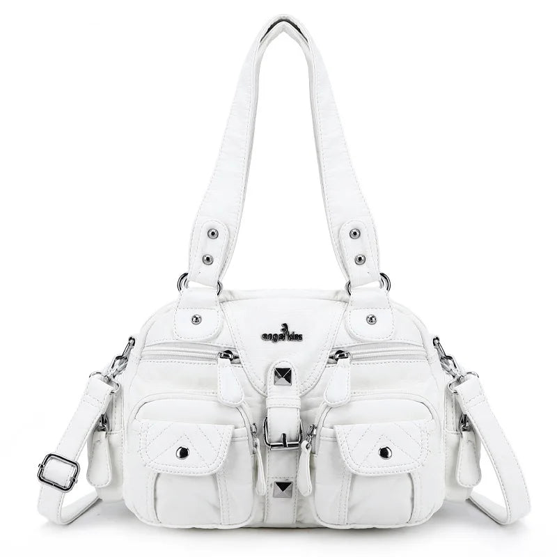 Sac à main femme en simili cuir à anse