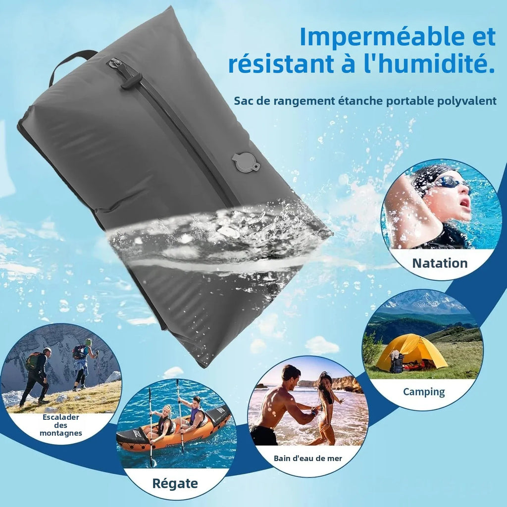 Sac sous vide de voyage avec pompe
