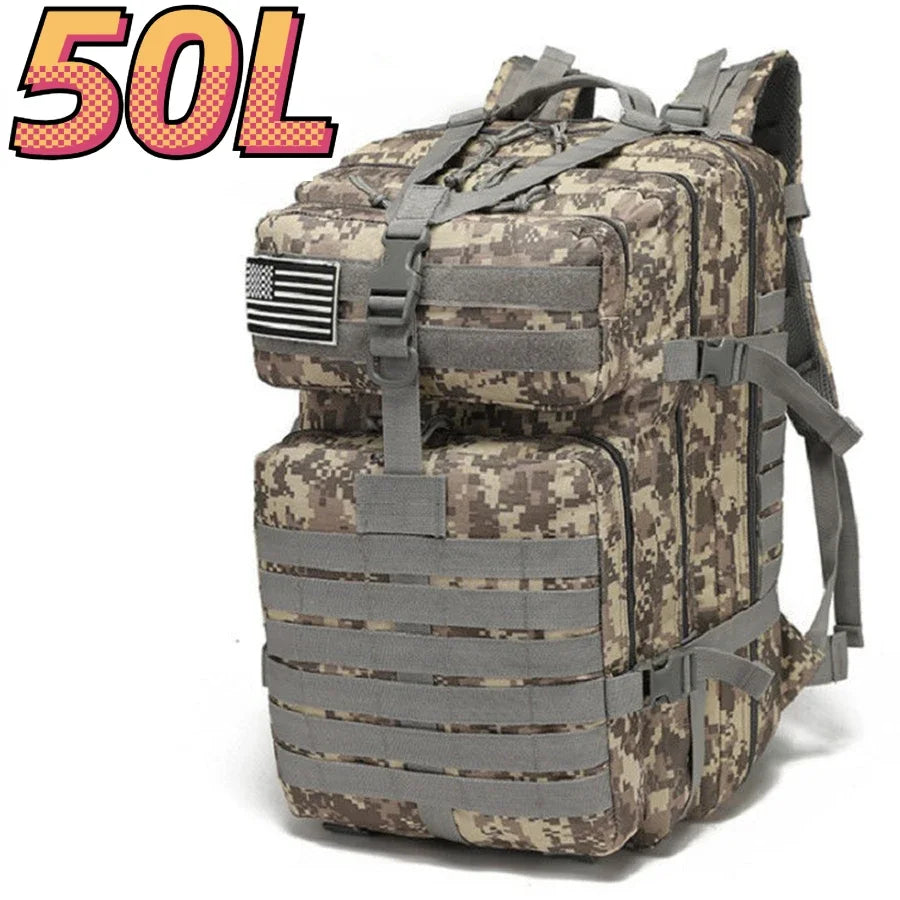 Sac à dos militaire camouflage