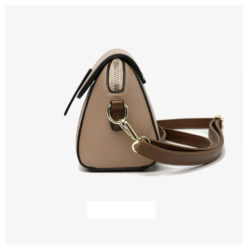 Sac bandoulière femme en cuir véritable