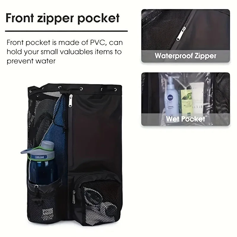 Sac de natation à poche étanche