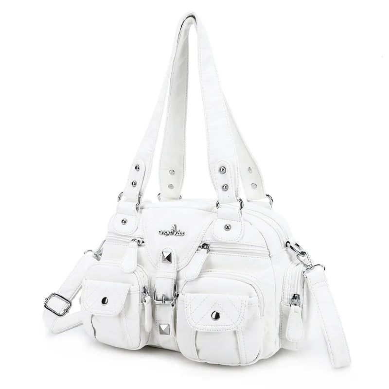 Sac à main femme en simili cuir à anse