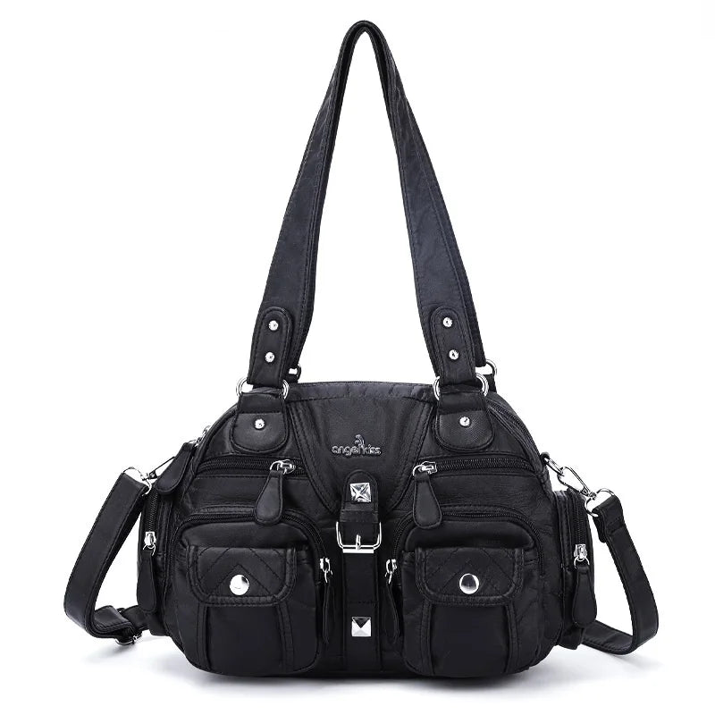 Sac à main femme en simili cuir à anse