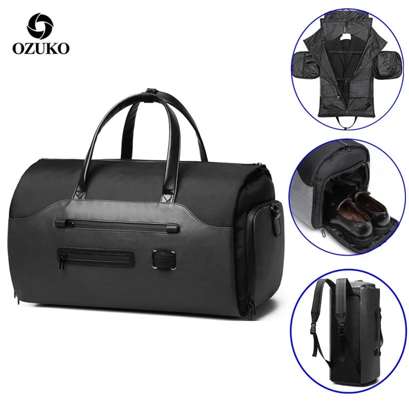 Sac porte-costume à compartiment chaussures