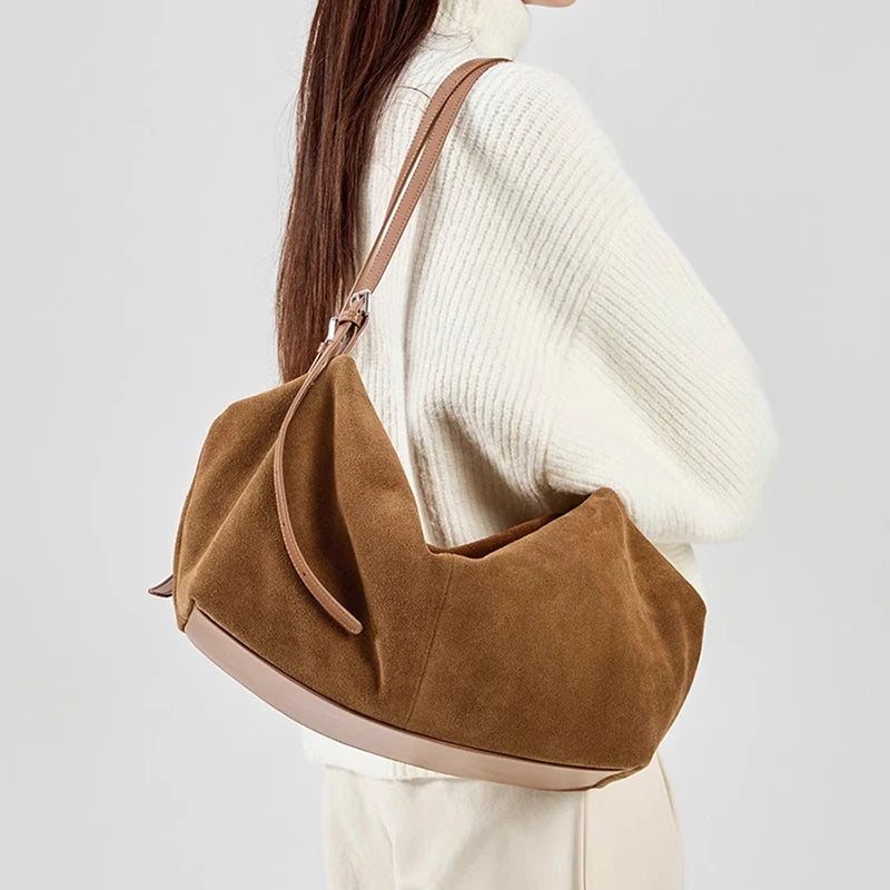 Sac cabas femme en cuir véritable