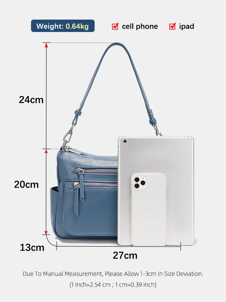 Sac à main femme en cuir véritable