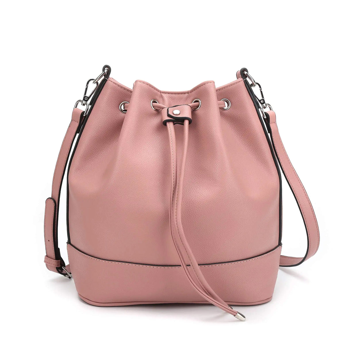 Sac seau femme en cuir