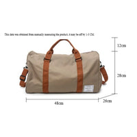 Sac de voyage homme à compartiment chaussures