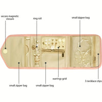 Organisateur de bijoux pliable