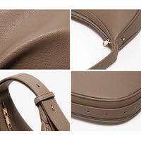 Sac demi-lune femme en simili cuir