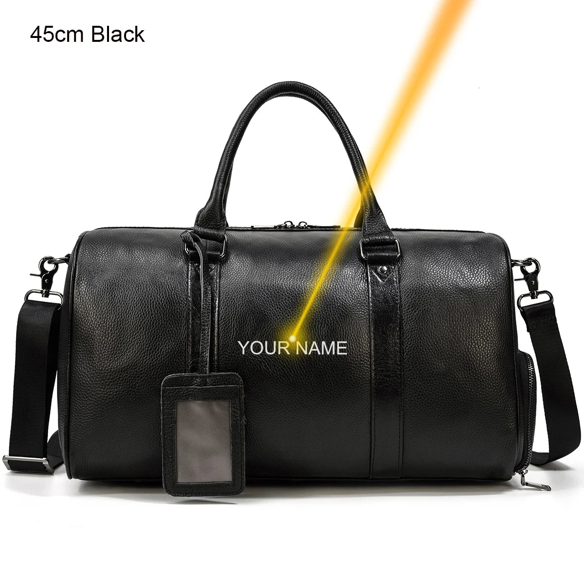 Sac de voyage week-end en cuir véritable