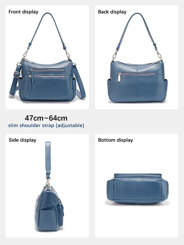 Sac à main femme en cuir véritable