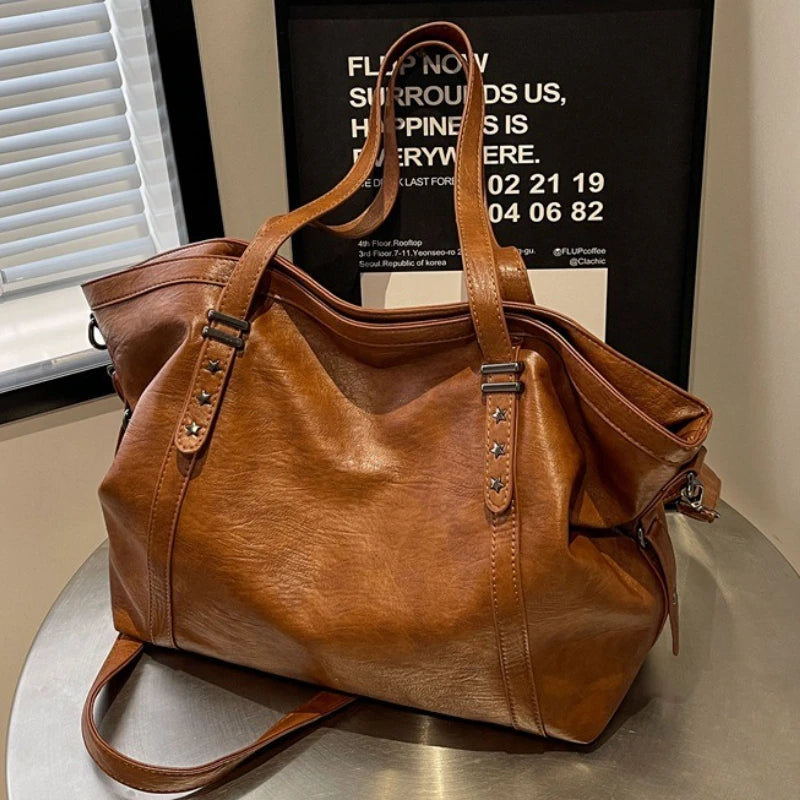 Sac cabas femme en simili cuir