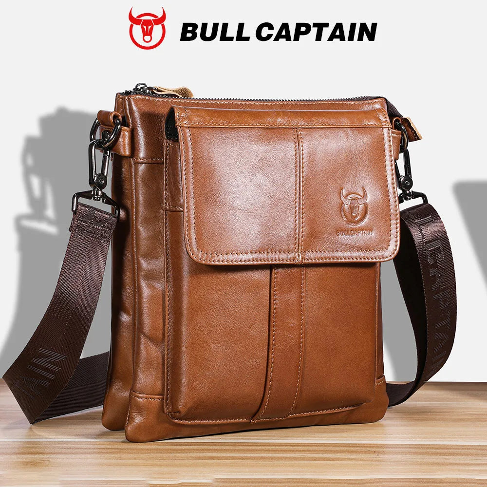 Sac bandoulière homme en cuir