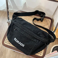 Sac banane unisexe en toile