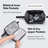 Trousse de toilette homme zippée