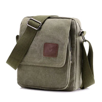 Sac bandoulière homme en toile