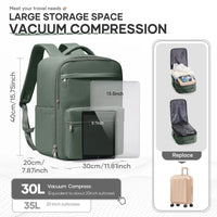 Sac à dos cabine à compression sous vide