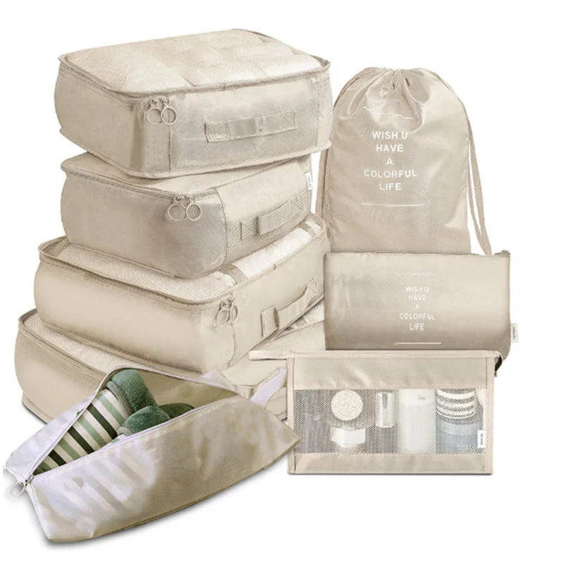 Cubes de rangement pour valise
