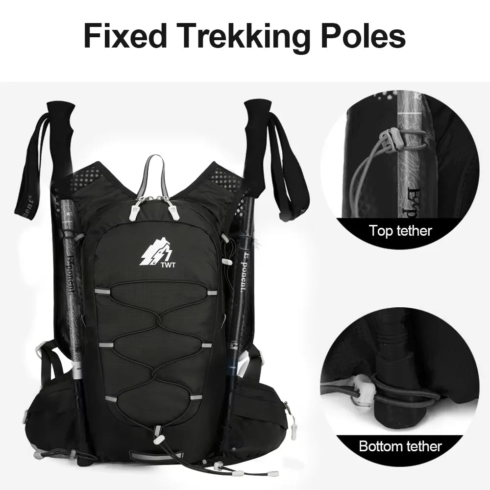 Sac à dos trail compatible poche à eau