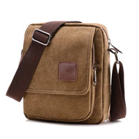 Sac bandoulière homme en toile