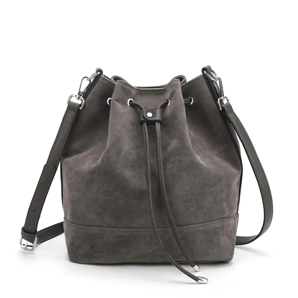 Sac seau femme en cuir