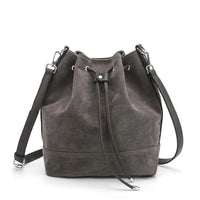 Sac seau femme en cuir