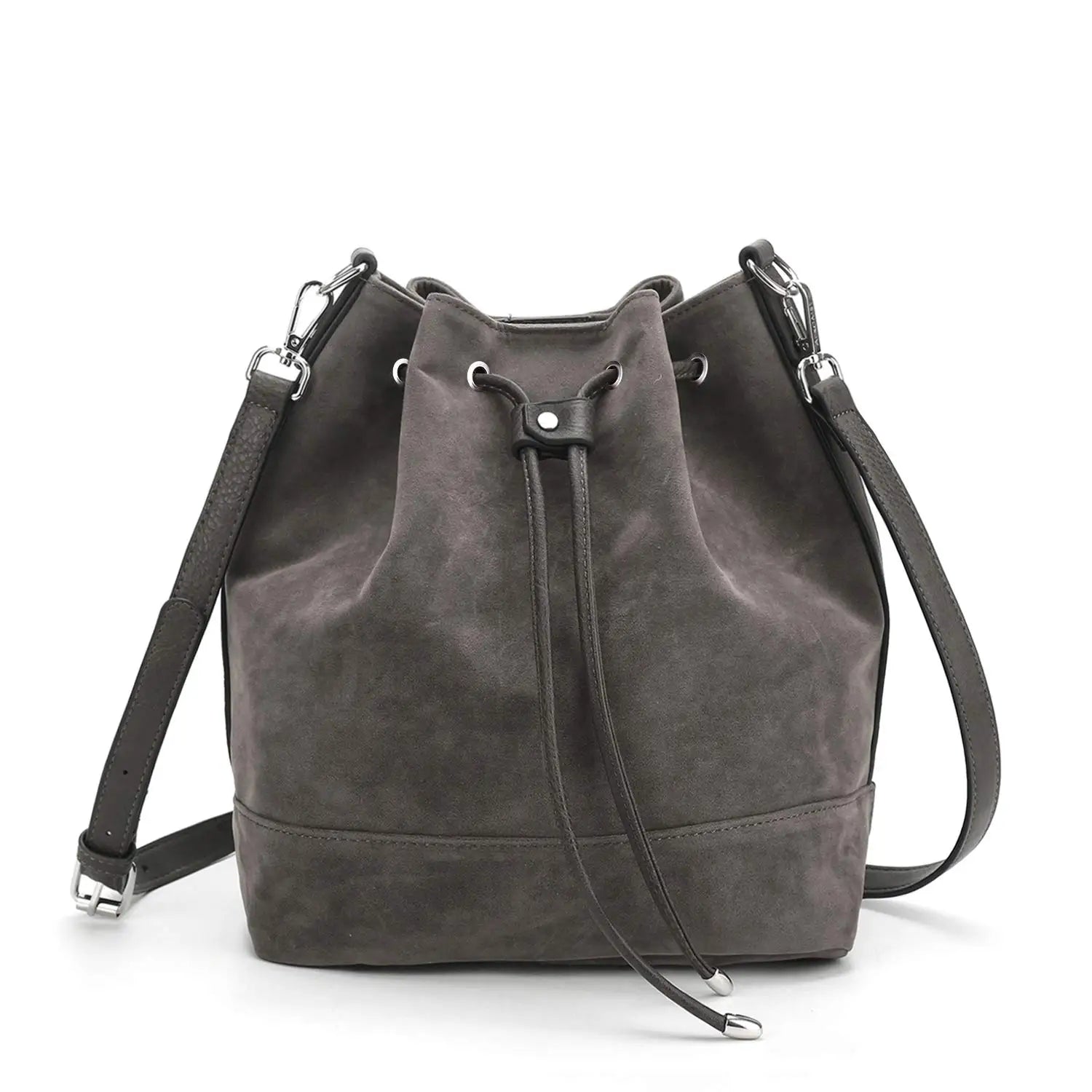 Sac seau femme en cuir