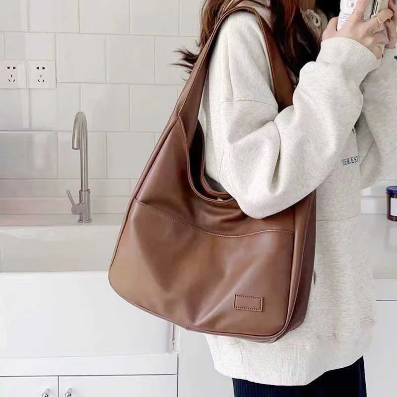 Sac cabas femme en cuir
