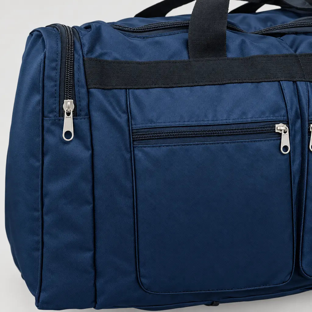 Sac de voyage pliable - bleu profond - 4 macro