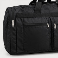 Sac de voyage pliable - noir - 4 macro