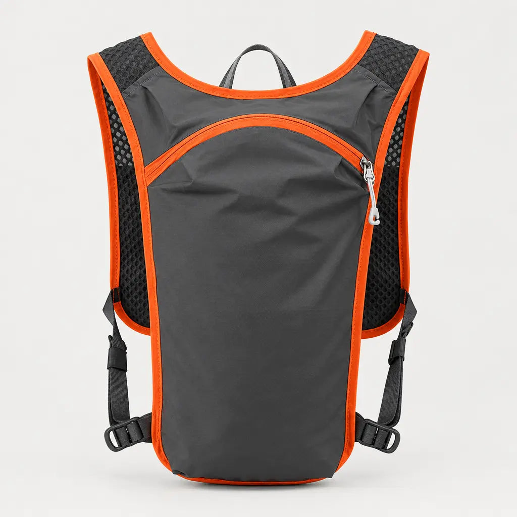 Gilet d’hydratation trail - gris orange - 1 produit