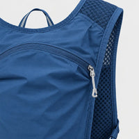 Gilet d’hydratation trail - bleu - 4 macro