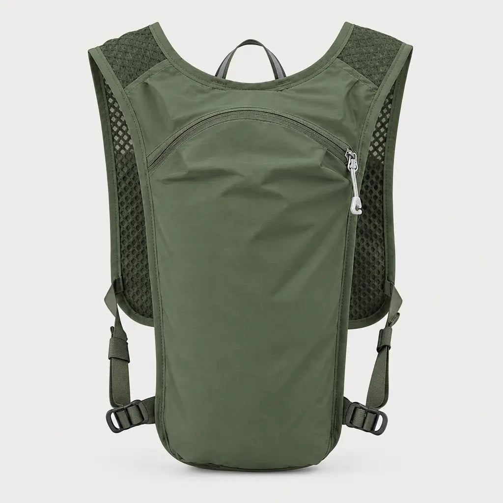 Gilet d’hydratation trail - vert - 1 produit