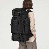 Sac à dos militaire tactique - noir - 2 porte-arriere