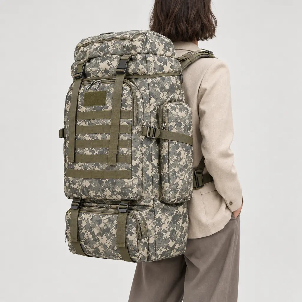 Sac à dos militaire tactique - acu - 2 porte-arriere