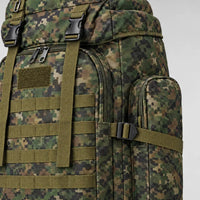 Sac à dos militaire tactique - camo vert - 4 macro