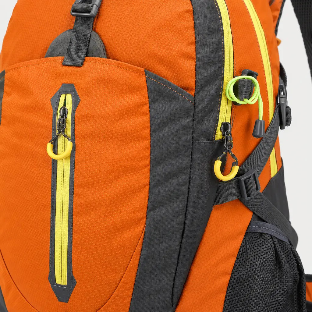 Sac à dos randonnée pour ordinateur - orange - 4 macro