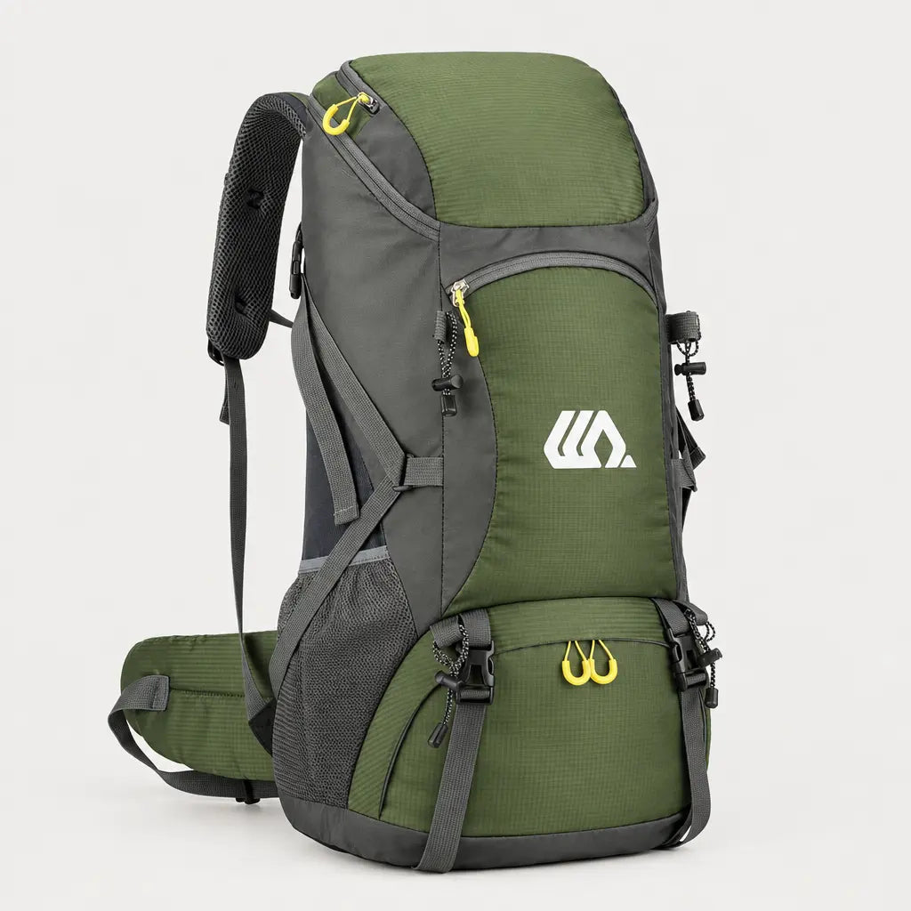 Sac à dos de randonnée imperméable - vert - 1 produit