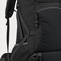 Sac à dos de randonnée imperméable - noir - 4 macro