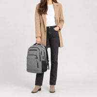 Sac à dos photo imperméable - gris - 3 porte-face