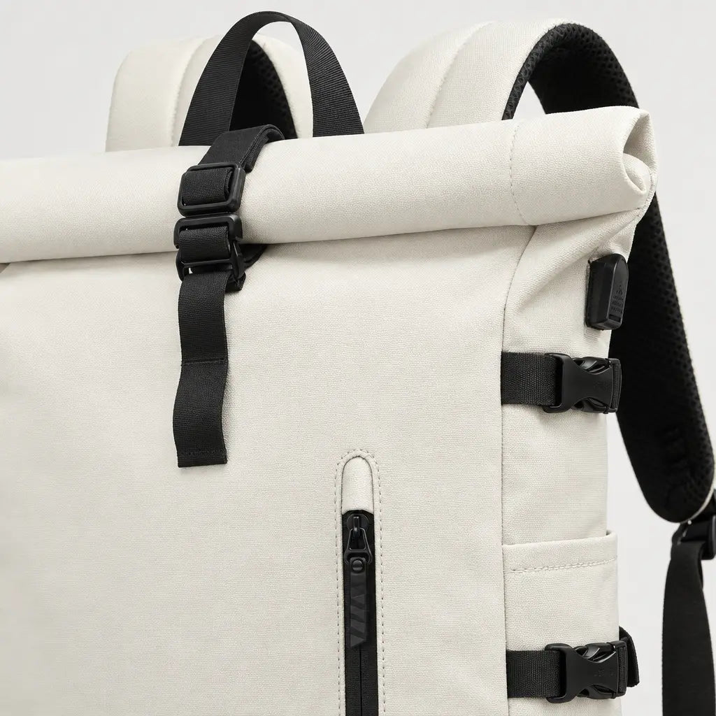 Sac ordinateur extensible - blanc - 4 macro