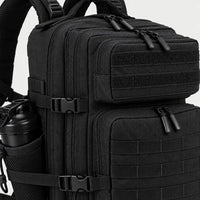 Sac à dos randonnée avec porte-gourde - noir - 4 macro