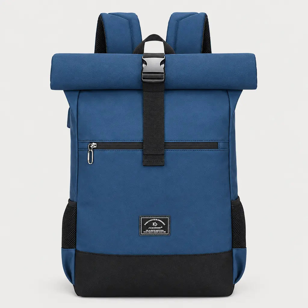 Sac ordinateur unisexe avec port USB - bleu - 1 produit