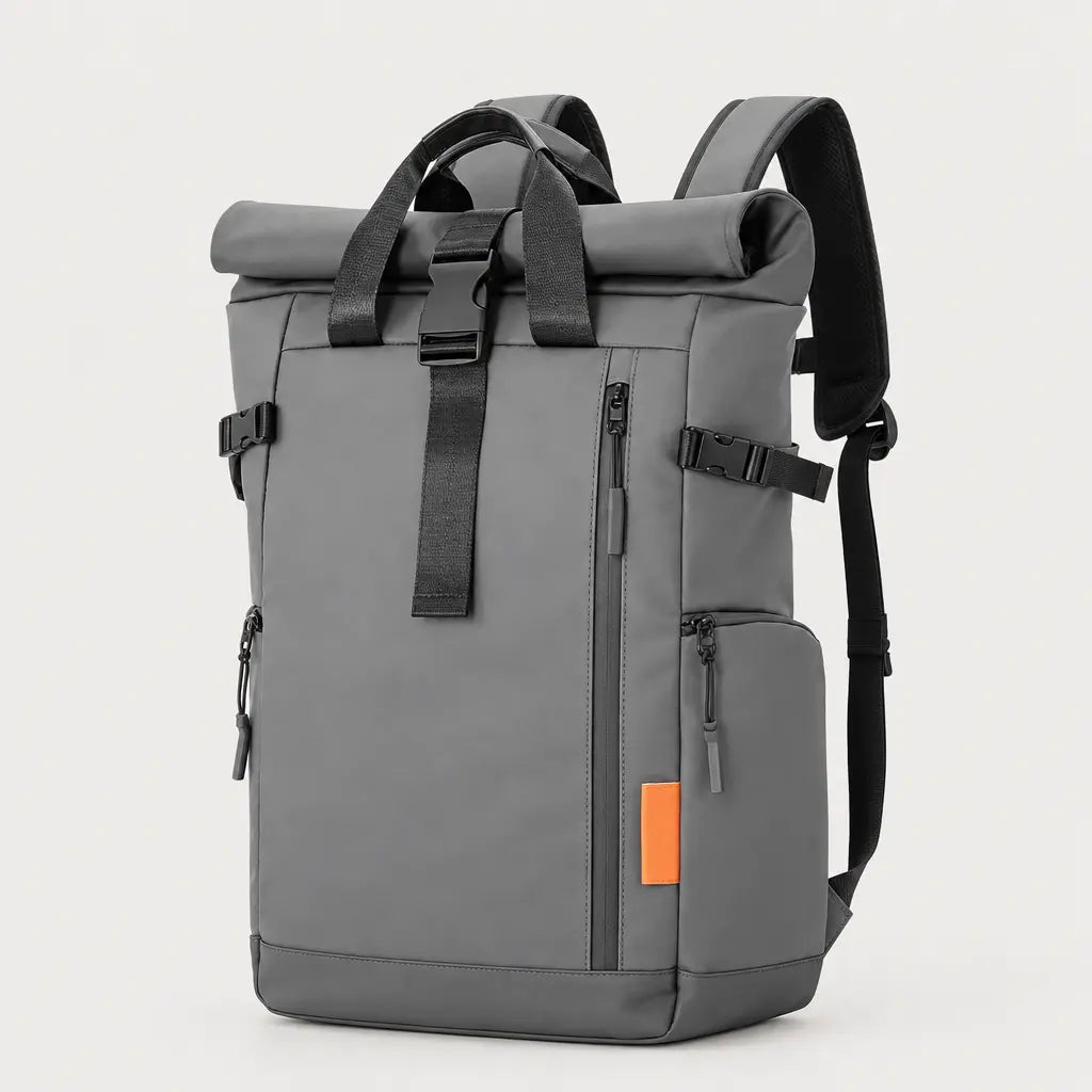 Sac ordinateur homme imperméable - gris - 1 produit